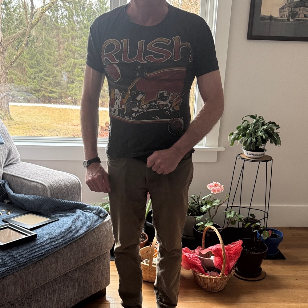 Rush Black Graphic T-Shirt - Picture 6 of 8